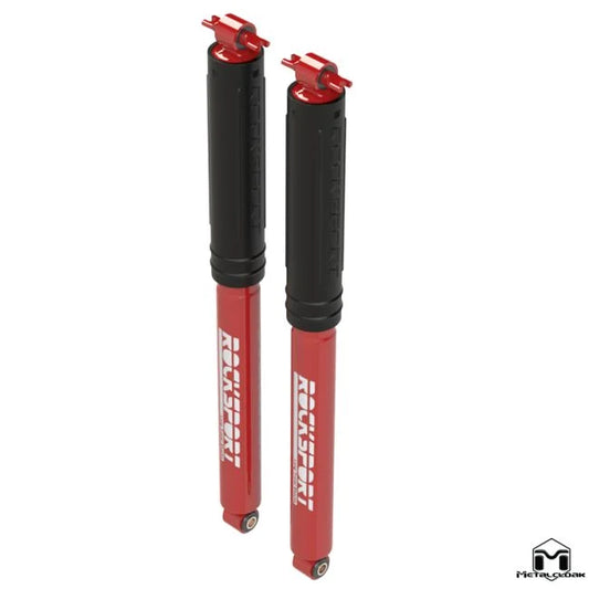 RockSport RED Long Travel Shock, JK Wrangler, Rear, Pair - 1009