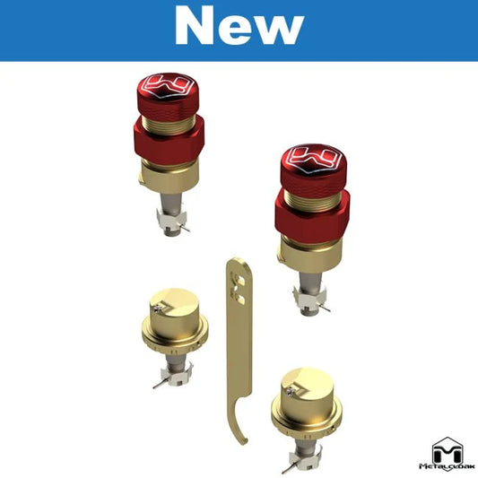 Metalcloak Jeep JK Wrangler Baller Joints™, HD Ball Joints, Full Set - 1910