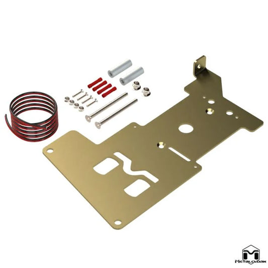 JK Wrangler sPod Bantam X or SourceLT Mount & Vacuum Pump Relocation Kit - 3154