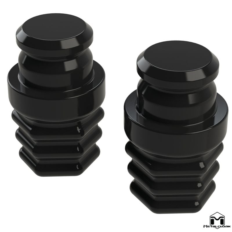 TJ/JK/JL/JT Upper Front (TJ Rear) DuroSpring Replacement Bump Stops - 7216
