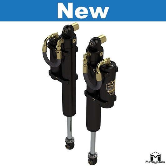 RockSport BLACK, 2.5"/3.5" JL Wrangler Reservoir Shocks, Rear, Pair - 1634