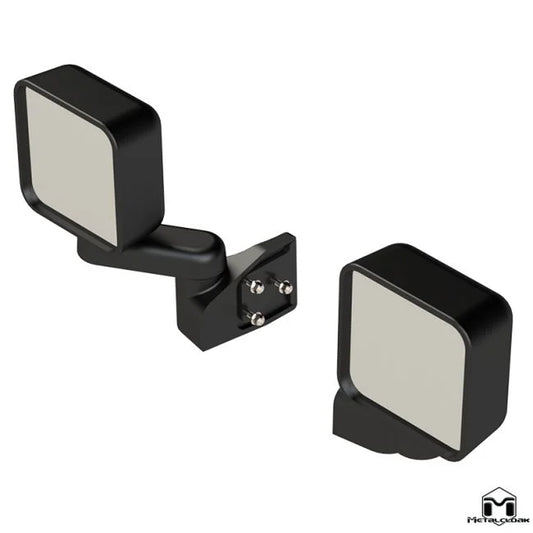 Metalcloak Open Frame Tube Door Mirror Kit - 4102
