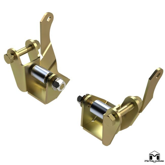 Outboard Shock Mount Spacer, Relocation Kit, JL/JT Lower Front - 7624