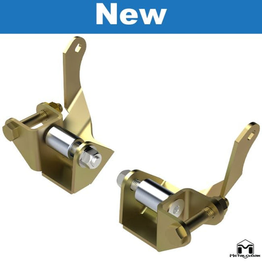 RockSport Black, Jeep JL Wrangler & JT Gladiator, Lower Front Outboard Shock Mount Spacer - 7716